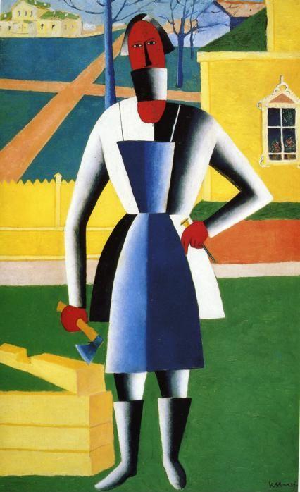 Kazimir Malevich. Carpenter.