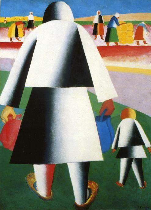 Kazimir Malevich. Harvest (Marpha and Van'ka).
