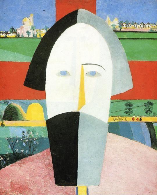 Kazimir Malevich. Head of Peasant.
