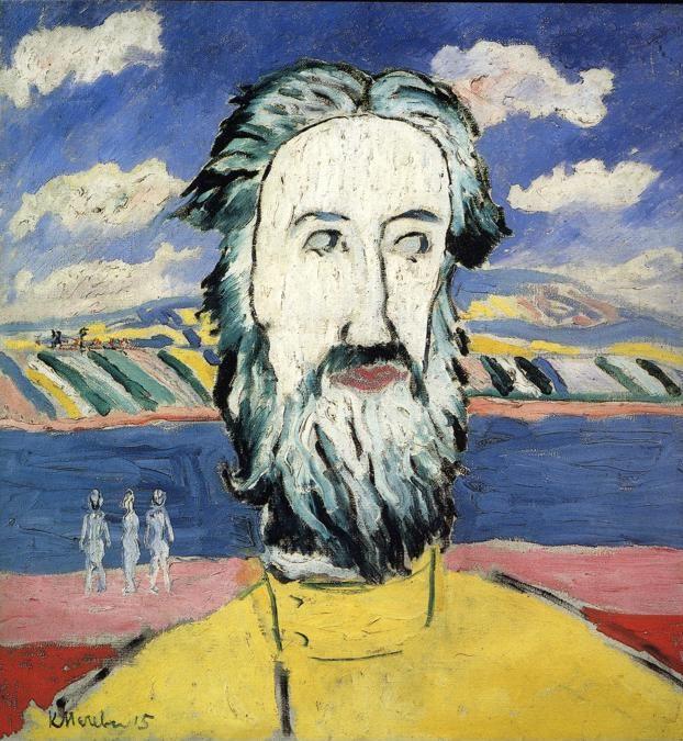 Kazimir Malevich. Head of Peasant.