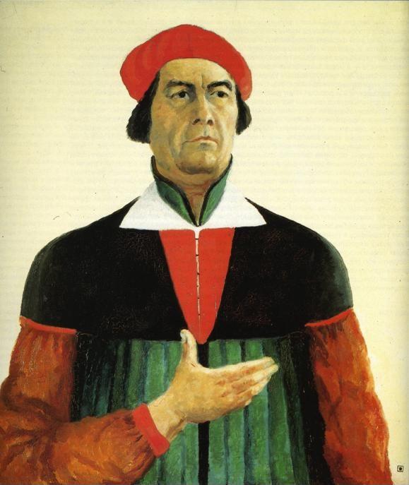 Kazimir Malevich. Self-Portrait.