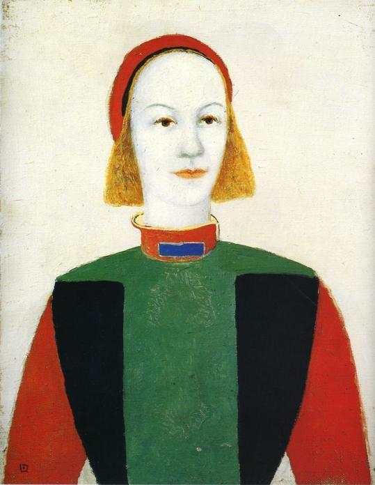 Kazimir Malevich. Girl.