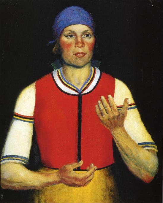 Kazimir Malevich. Worker.