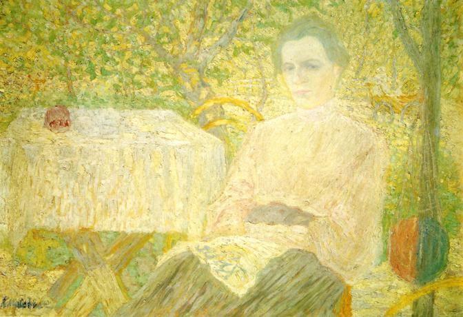 Kazimir Malevich. Portrait of a Member  of the Artist's Family.