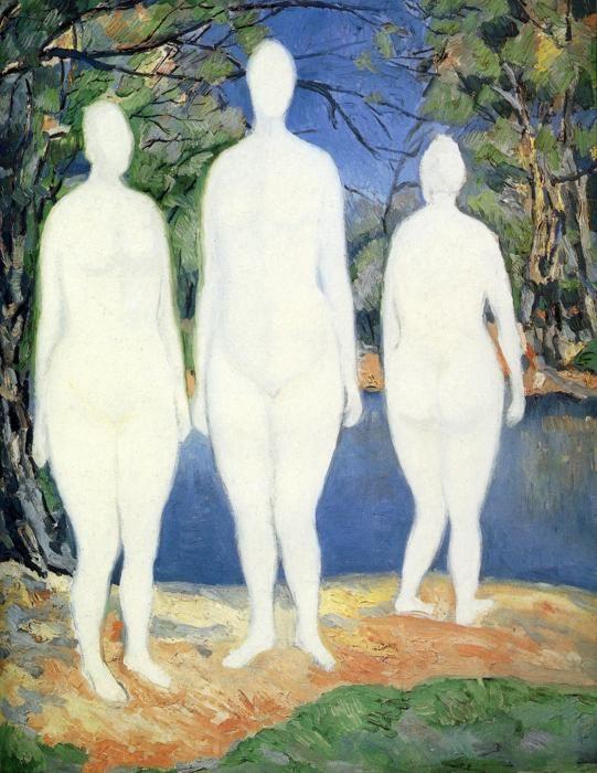 Kazimir Malevich. Bathers.
