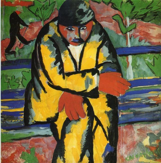Kazimir Malevich. On the Boulevard.