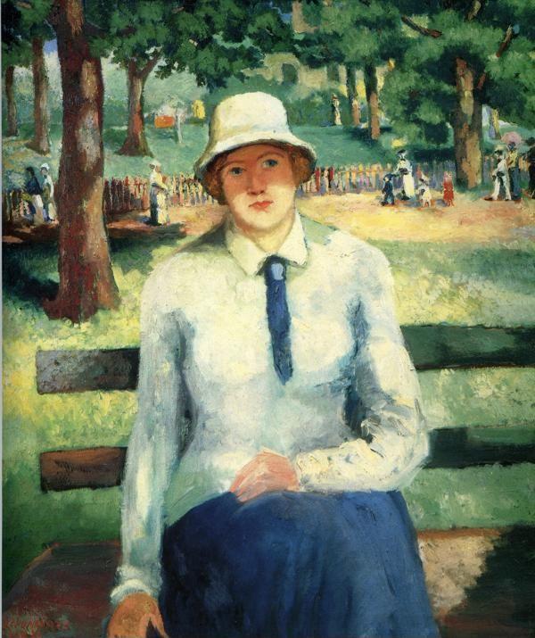 Kazimir Malevich. Unemployed Girl.