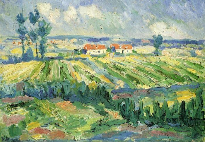 Kazimir Malevich. Fields.