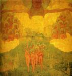 Kazimir Malevich. Sketch for the fresco  Triumph of the Skies (?).