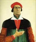 Kazimir Malevich. Self-Portrait.