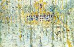Kazimir Malevich. Landscape with Yellow
 House.