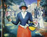 Kazimir Malevich. Flowergirl.