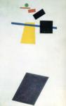 Suprematism. Soccer Player in the Fourth  Dimension.