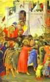 Simone Martini. The Road to Calvary.
