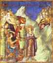 Simone Martini. St. Martin Renounces  of Arms.