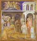 Simone Martini. Death of St. Martin.