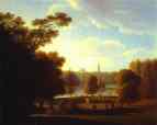 Andrey Martynov. Tsarskoe Selo: View of Great
 Lake.