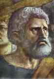 Masaccio. Rendering of the Tribute Money  (detail).