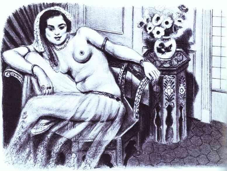 Henri Matisse. Odalisque in a Gauze Skirt.