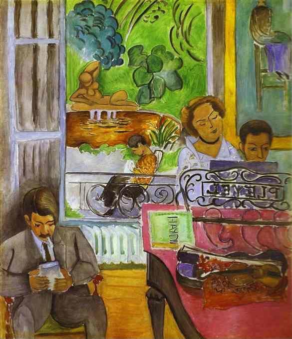 Henri Matisse. The Music Lesson.