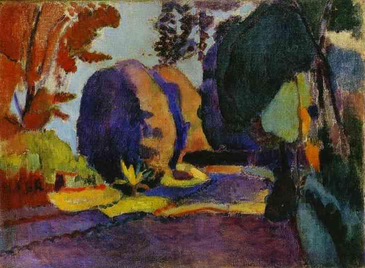 Henri Matisse. The Luxembourg Gardens.