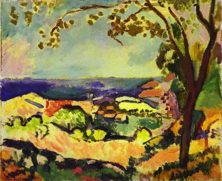 Henri Matisse. Sea at Collioure.