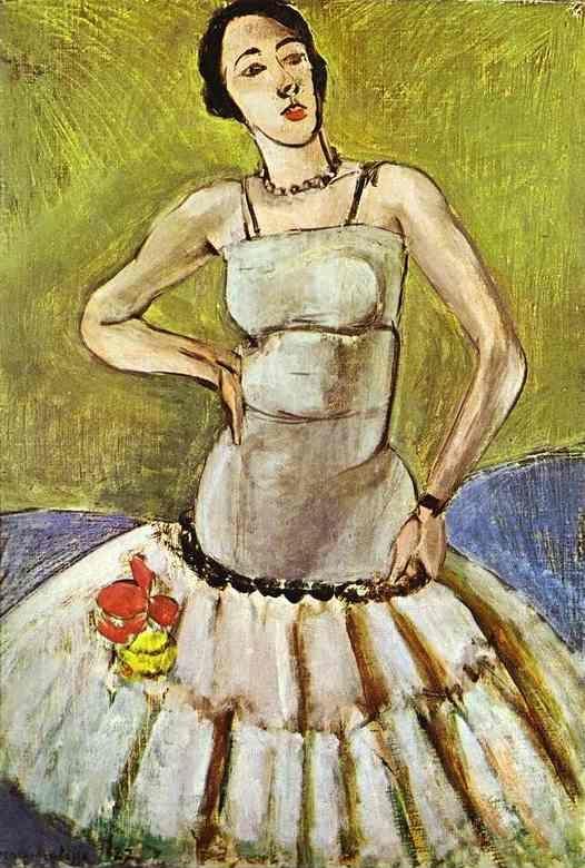 Henri Matisse. The Ballet Dancer, Harmony  in Grey.
