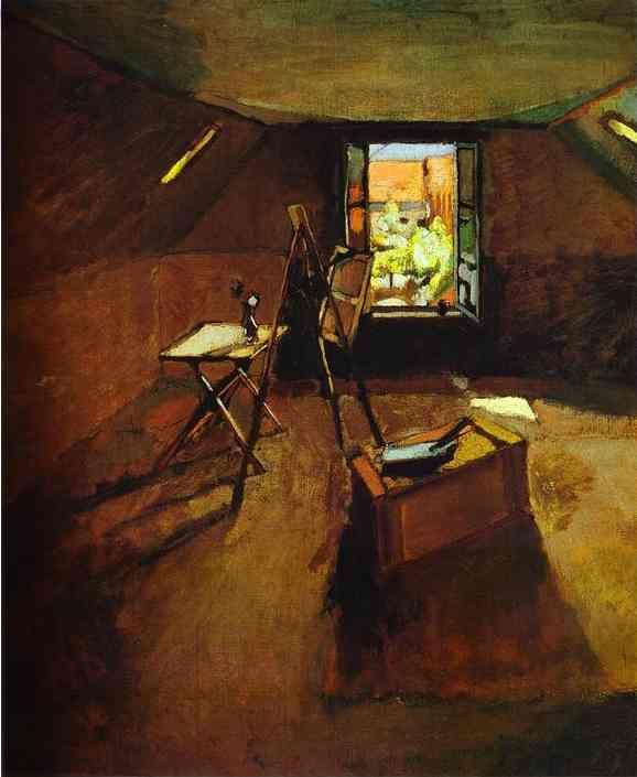 Henri Matisse. Studio under the Eaves.