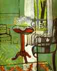 The Window (Interior with Forget-Me-Nots).