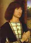 Hans Memling. Portrait of a Praying  Man.