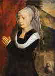 Hans Memling. Portrait of a Praying  Woman.