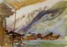 John Ruskin. Zermatt.
