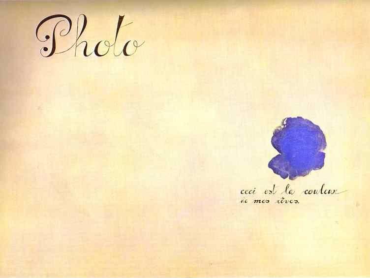 Joan Miró. Photo: This is the Color  of My Dreams.