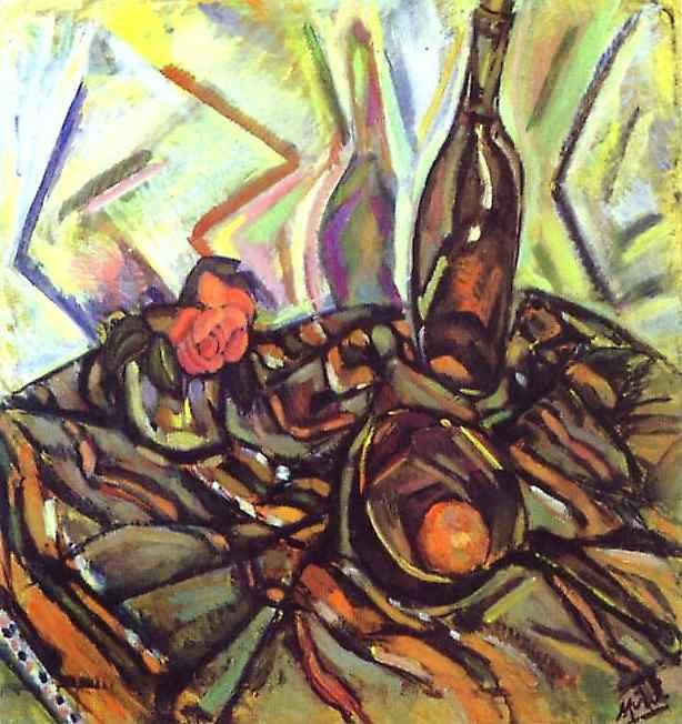 Joan Miró. Still Life with Rose.