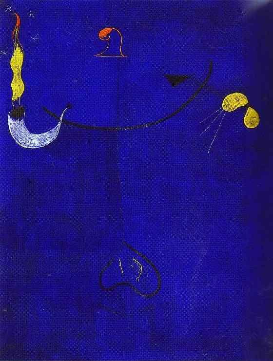 Joan Miró. Catalan Peasant with a
Guitar.