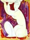 Amedeo Modigliani. Caryatid.