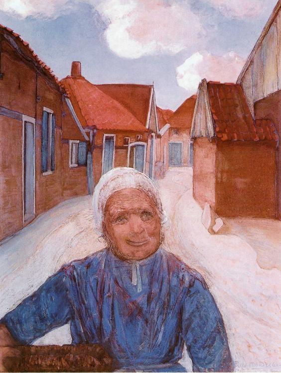 Piet Mondrian. On the Lappenbrink./ Op de
 Lappenbrink.