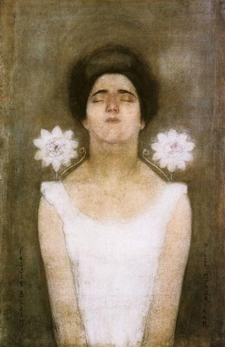 Piet Mondrian. Passionflower / Possiebloem.