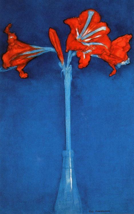 Piet Mondrian. Amaryllis.