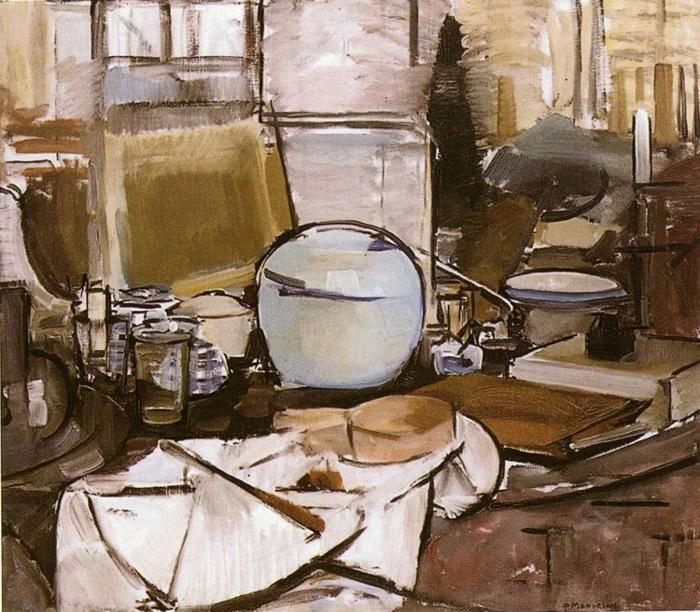 Piet Mondrian. Still Life with Ginger Jar
I. / Stilleven met gemberpot I.