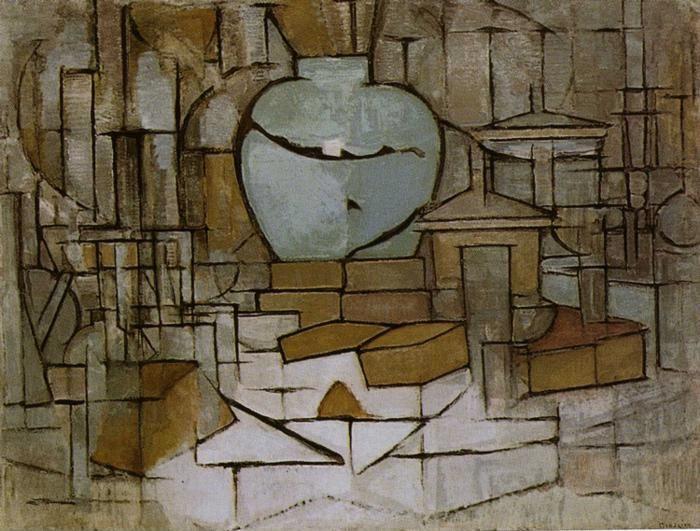 Piet Mondrian. Still Life with Ginger Jar
II. / Stilleven met gemberpot II.