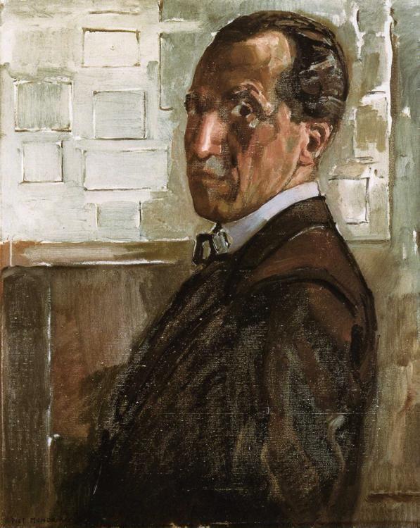 Piet Mondrian. Self-Portrait. / Zelfportret.