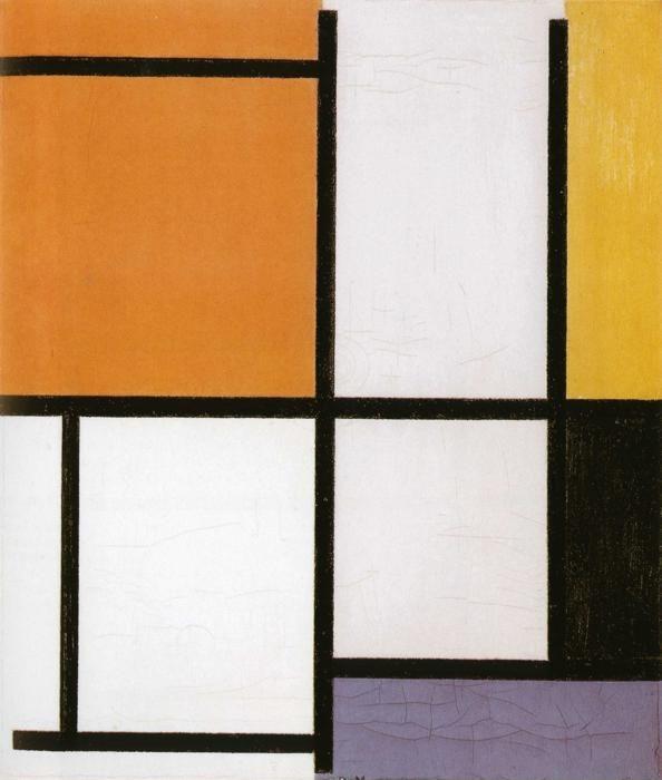 Piet Mondrian. Composition / Compositie.