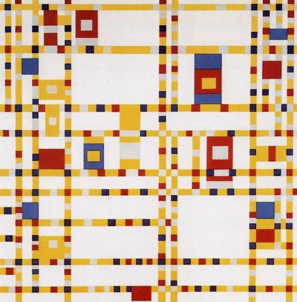 Piet Mondrian. Broadway Boogie-Woogie.