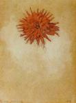 Piet Mondrian. Red Dahlia. /Rode Dahlia.