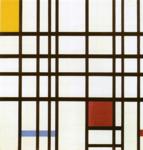 Composition with Red, Yellow
 and Blue / Compositie met rood, geel en blauw.