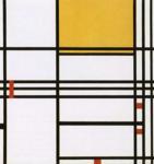 Composition with Black, White,  Yellow and Red / Compositie met...
