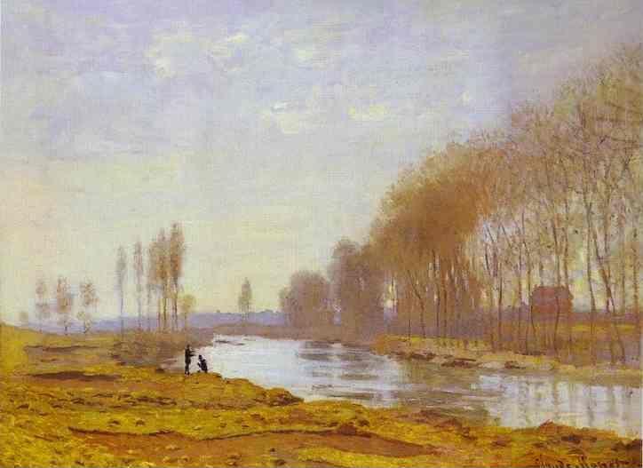 Claude Monet. The Petite Bras of the Seine at Argenteuil.