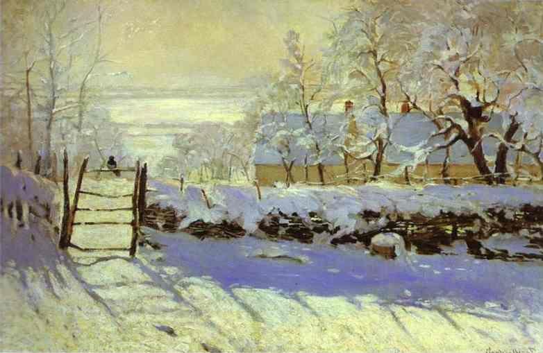 Claude Monet. The Magpie.