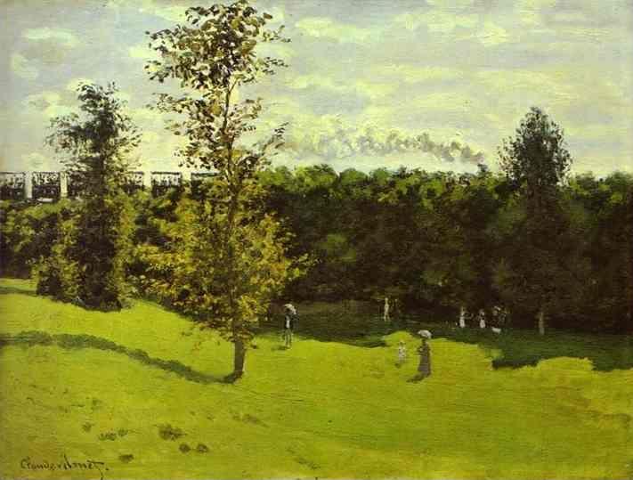 Claude Monet. Train in the Country.